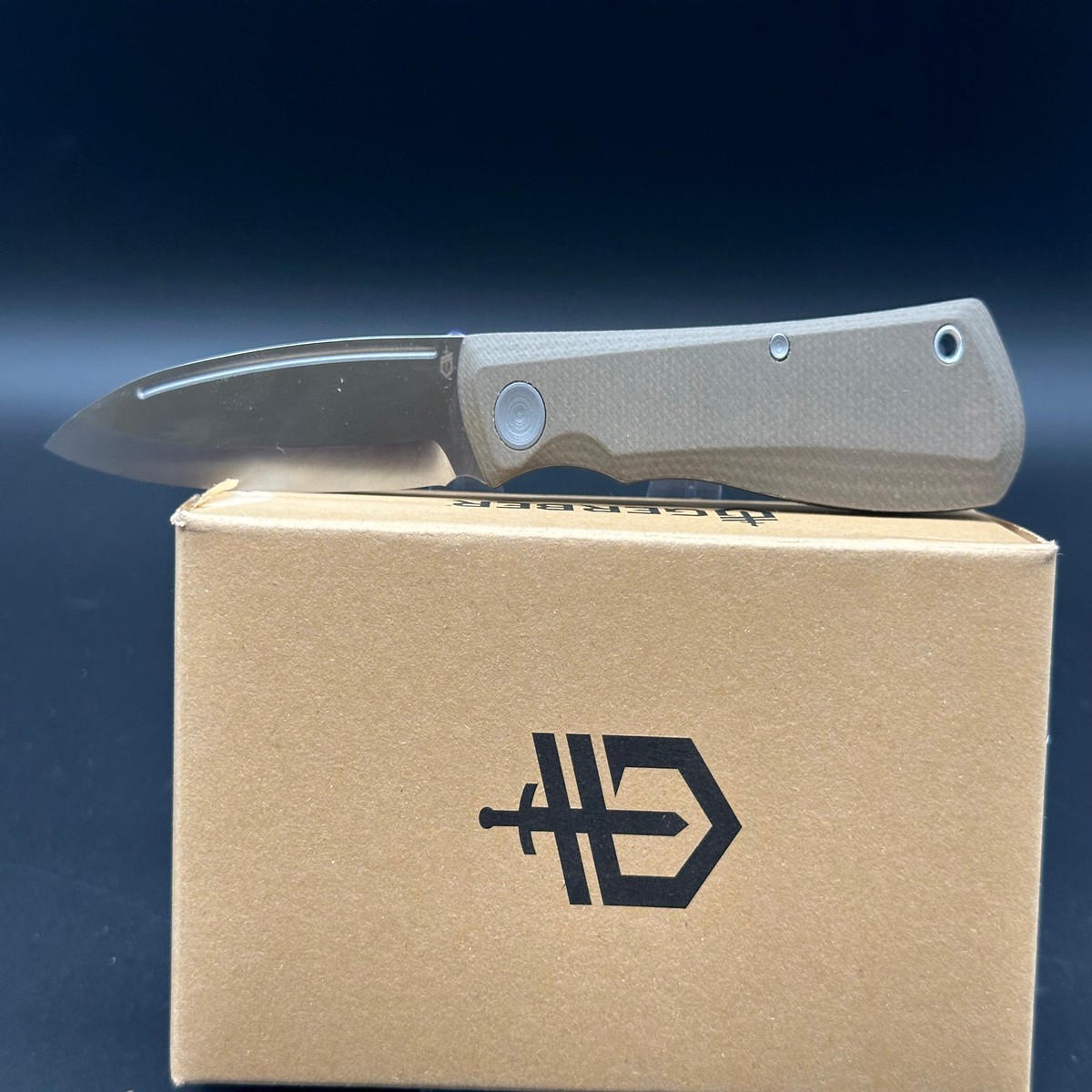 Gerber Mansfield Slip Joint Knife Natural Micarta (31 Satin)