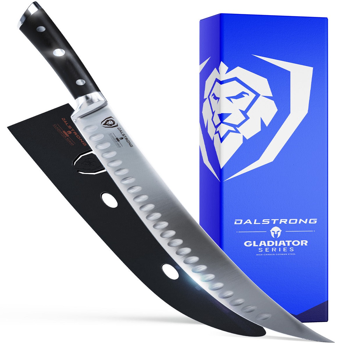 Butchers Breaking Cimiter Knife 12 Gladiator Series NSF Certified Dalstrong