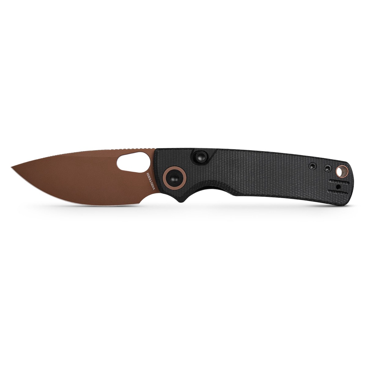 Porcupine - Top Liner Lock (299 14C28N Blade Micarta Handle) - A2602 - AMZ EXCLUSIVE