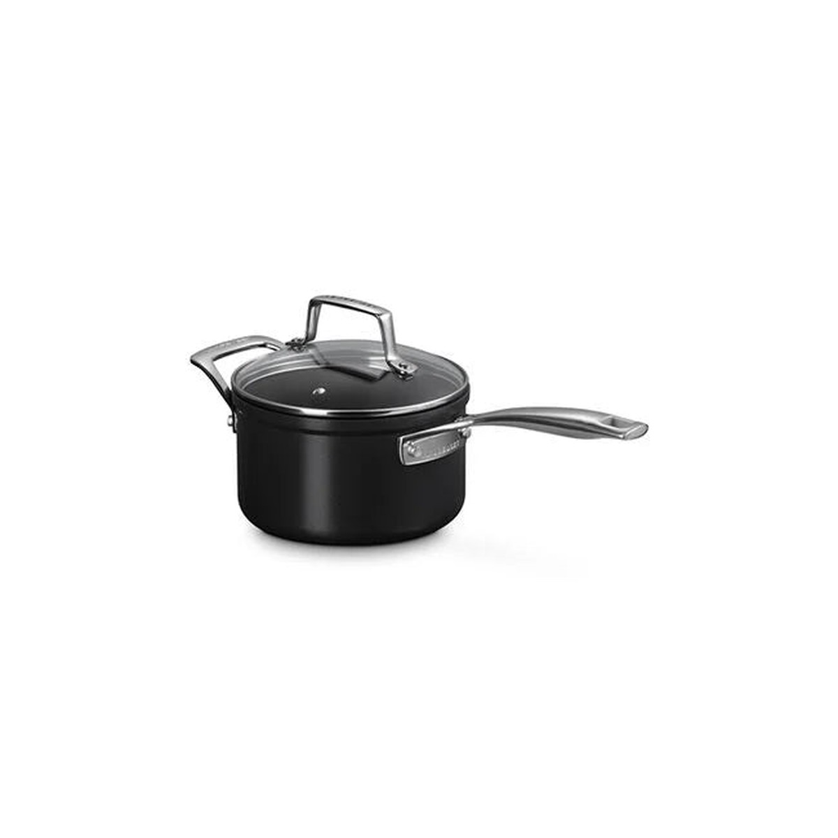 Le Creuset Essential Non-stick Ceramic Saucepan with Glass Lid