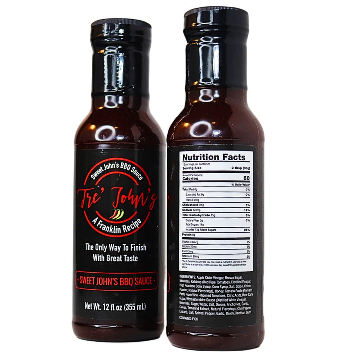 TreJohns Sweet Johns BBQ Sauce