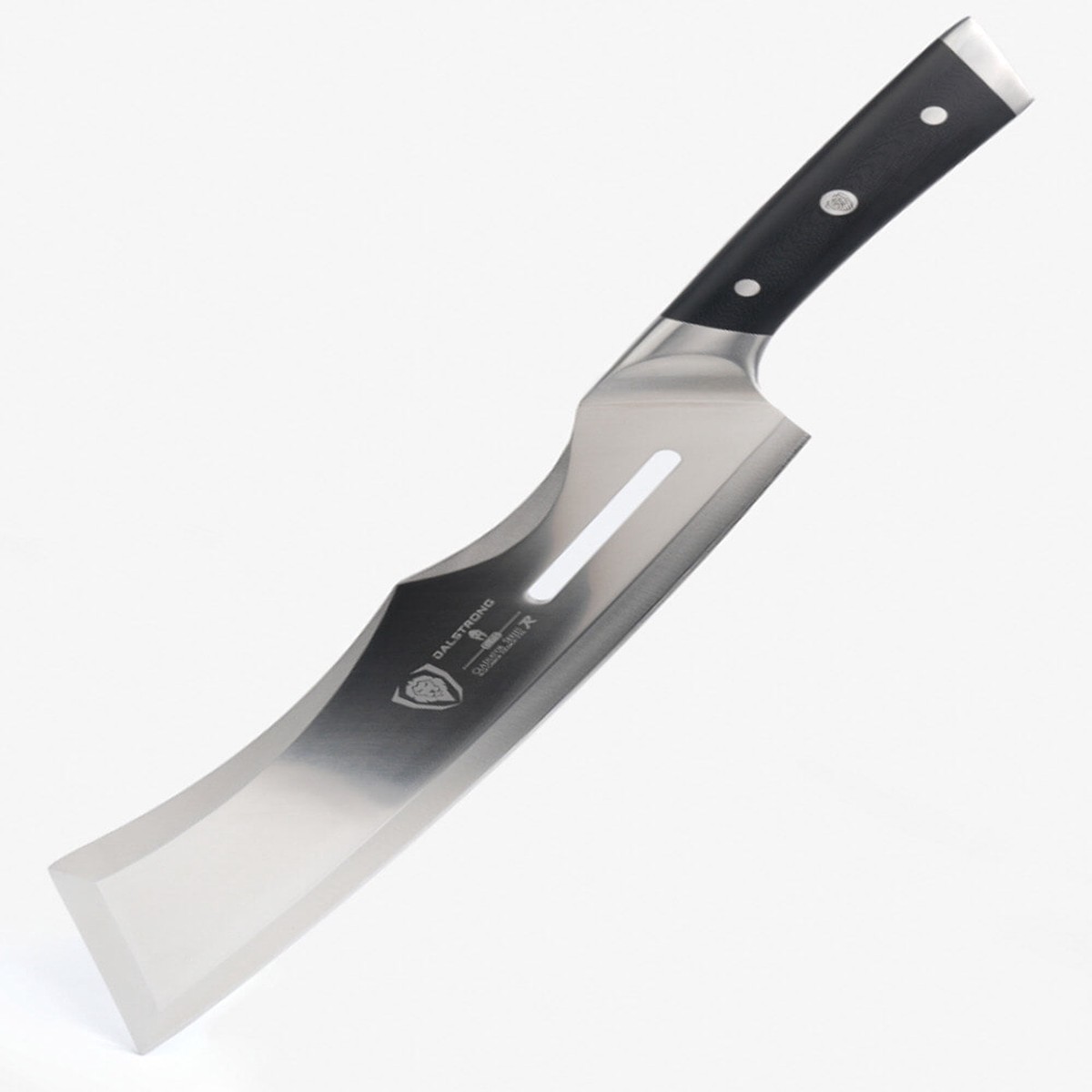 Annihilator Meat Cleaver with Stand 14 Gladiator Series Cleaver NSF Certified Dalstrong