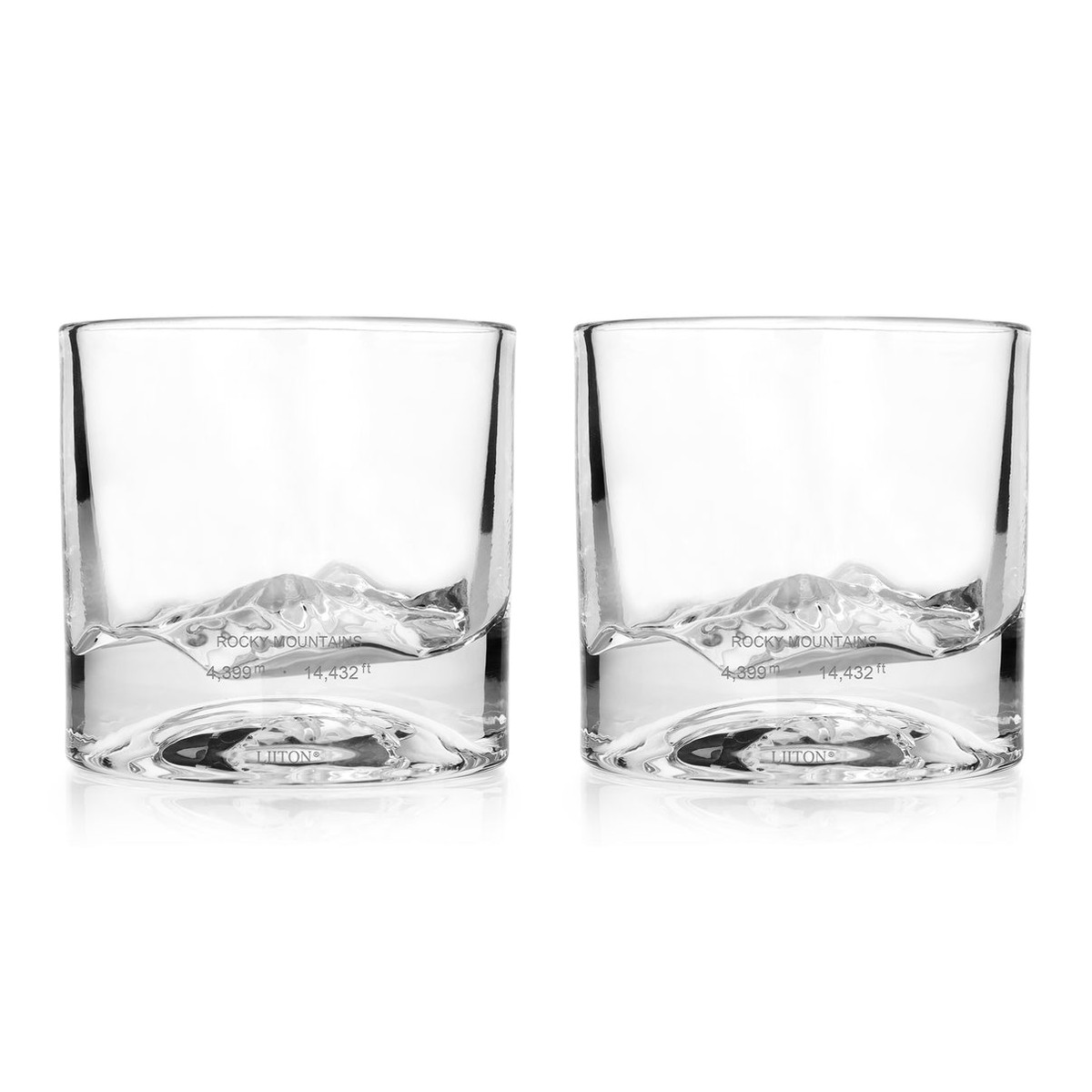 Liiton Rocky Mountains Glasses Set of 2