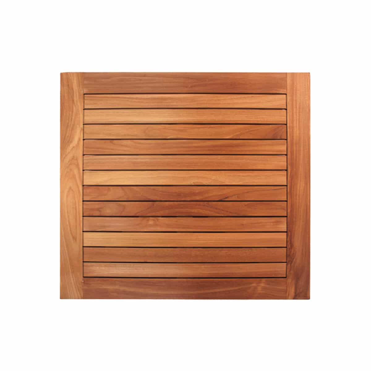 Muskoka Teak Square Table Top 36 x 36 Natural Teak