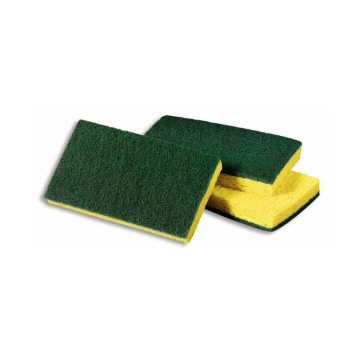 3M Scotch-Brite Medium Duty Scrub Sponge 3 58 x 6 GreenYellow