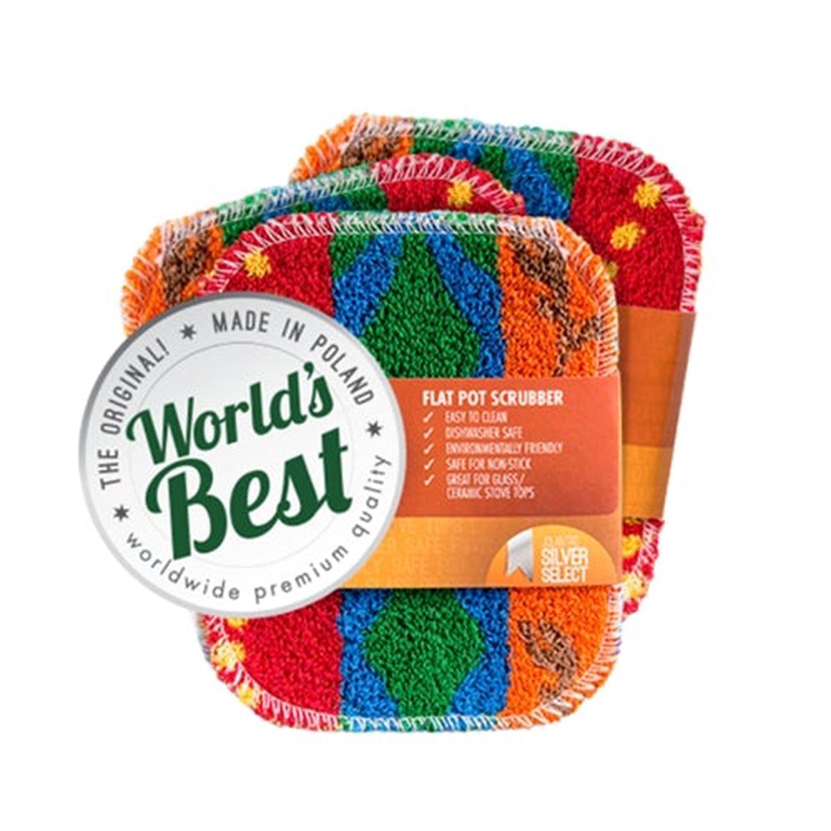 Worlds Best Scrubber Pad (3-pack)