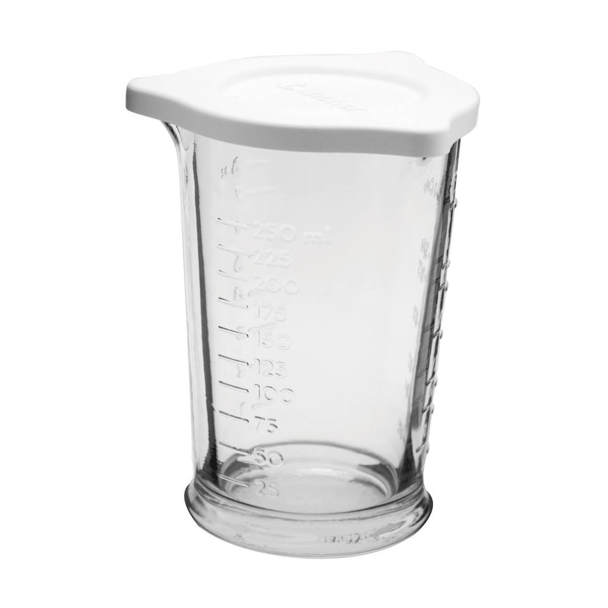 Anchor Hocking Triple Pour Measuring Glass with Lid 8-Ounce