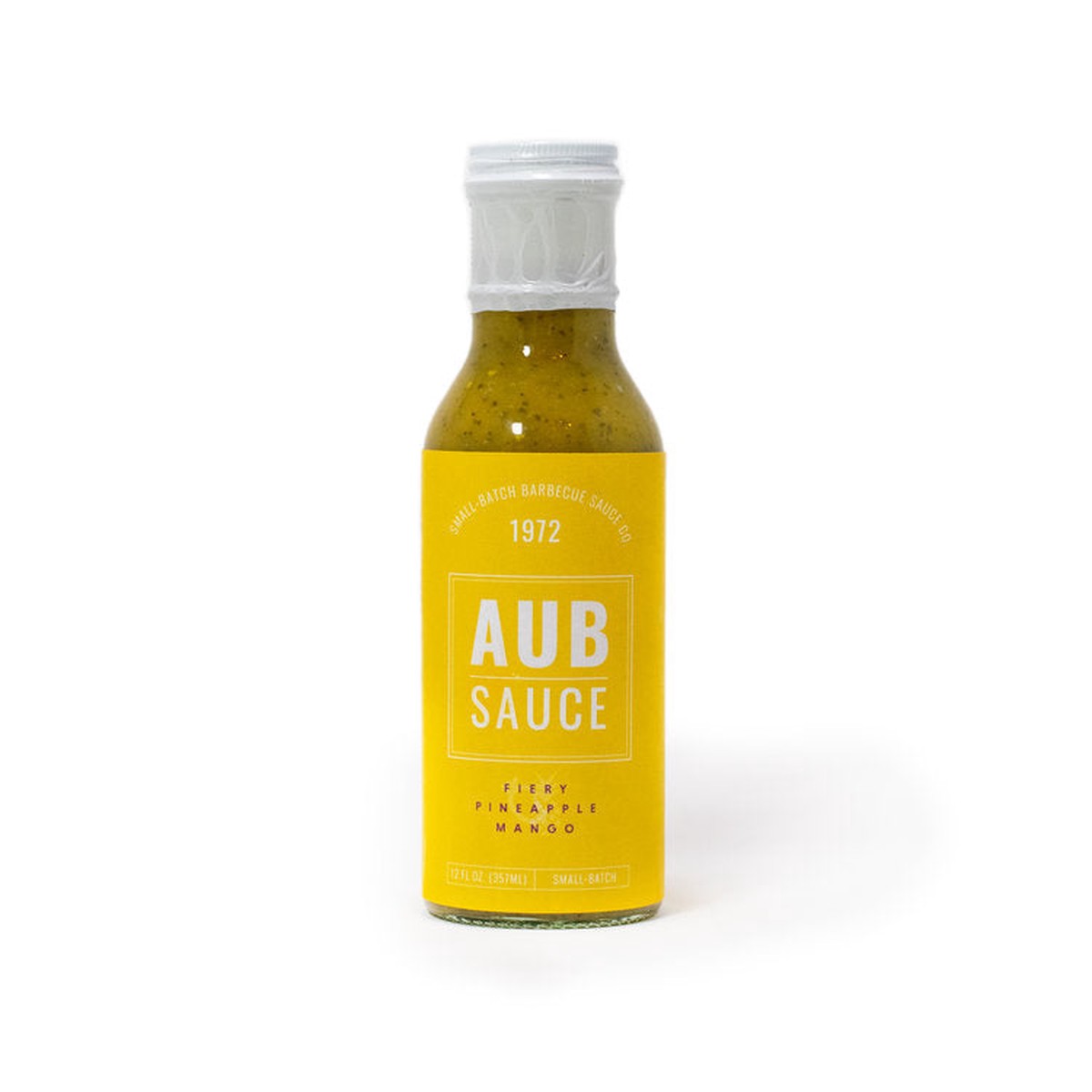 AubSauce Fiery Pineapple Mango BBQ Sauce
