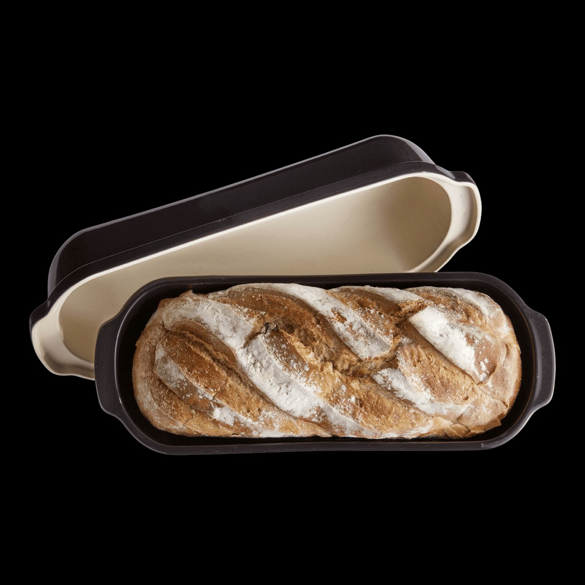 Emile Henry PullmanLong Loaf Bread Baker
