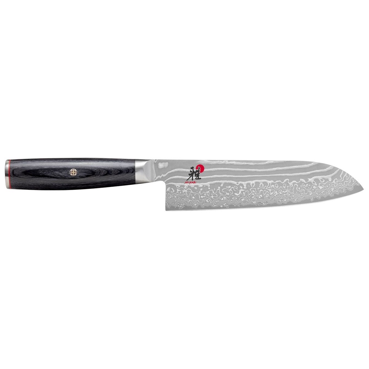 Zwilling Miyabi 5000 FC-D Santoku Knife 7 Pakka Black
