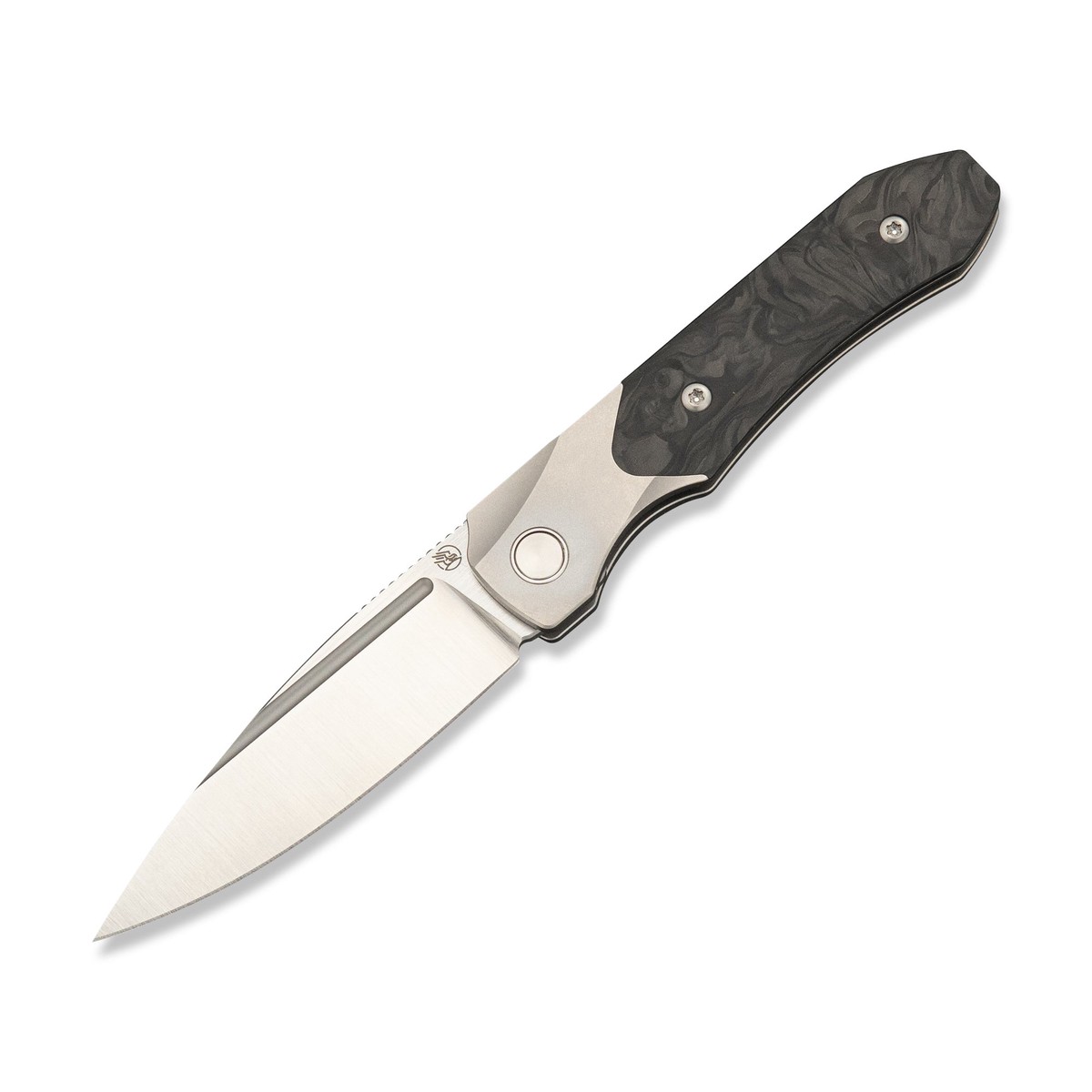 1946 Slipjoint Marbled Carbon Fibre S90V