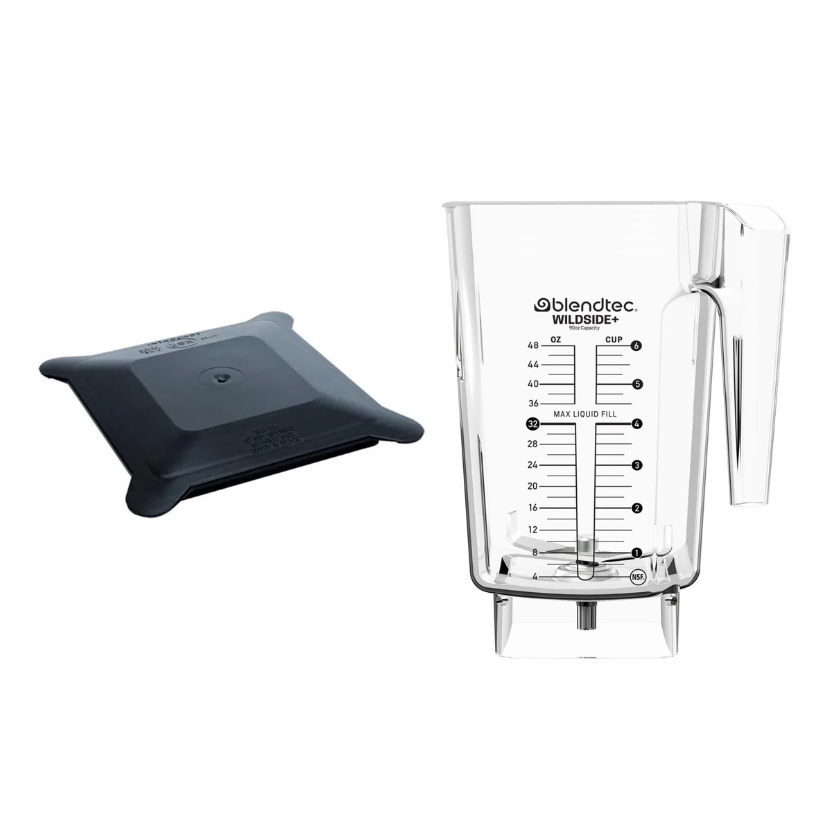 Blendtec Wildside Jar Kit with Hard Lid