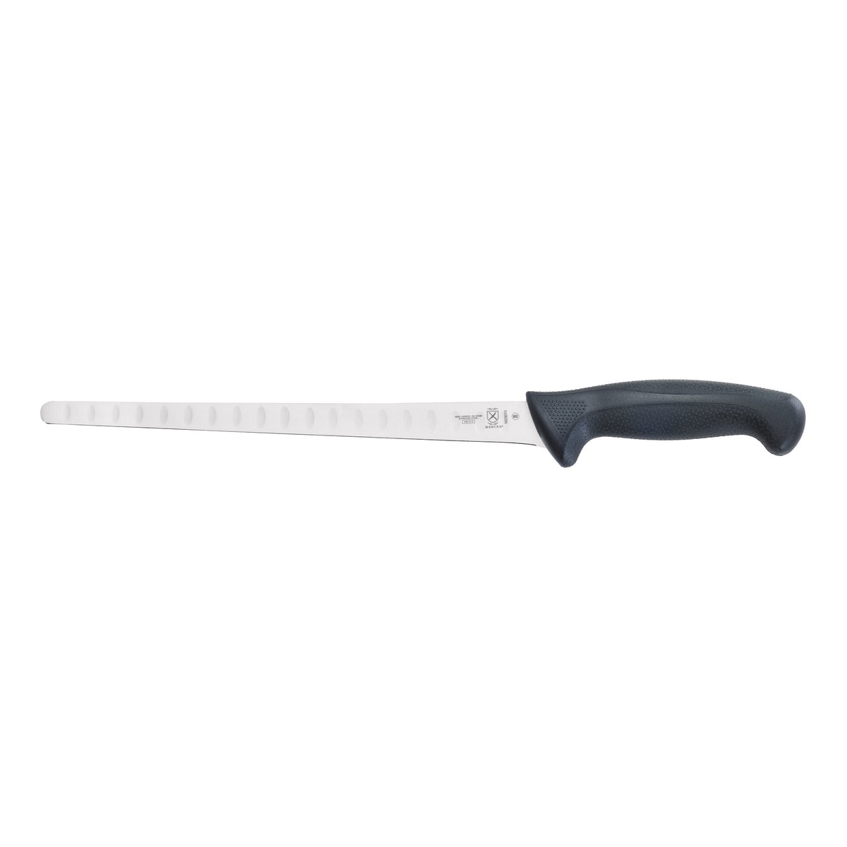 Mercer Millennia Salmon Slicing Knife Granton Edge 1025 Black