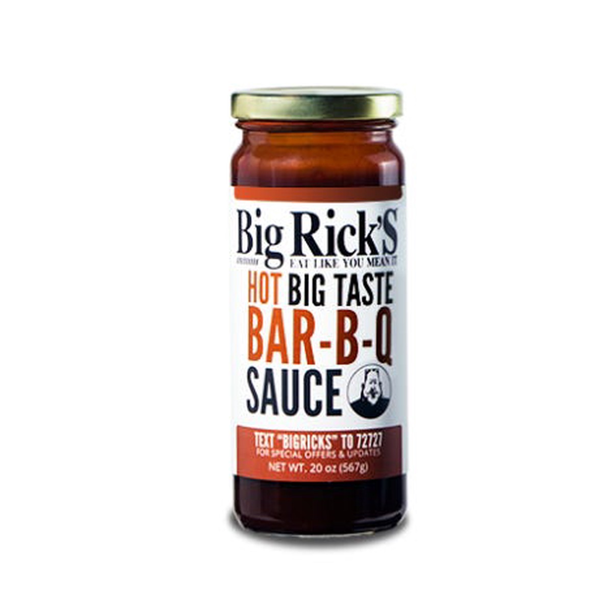 Big Ricks Hot Bar-B-Q Sauce