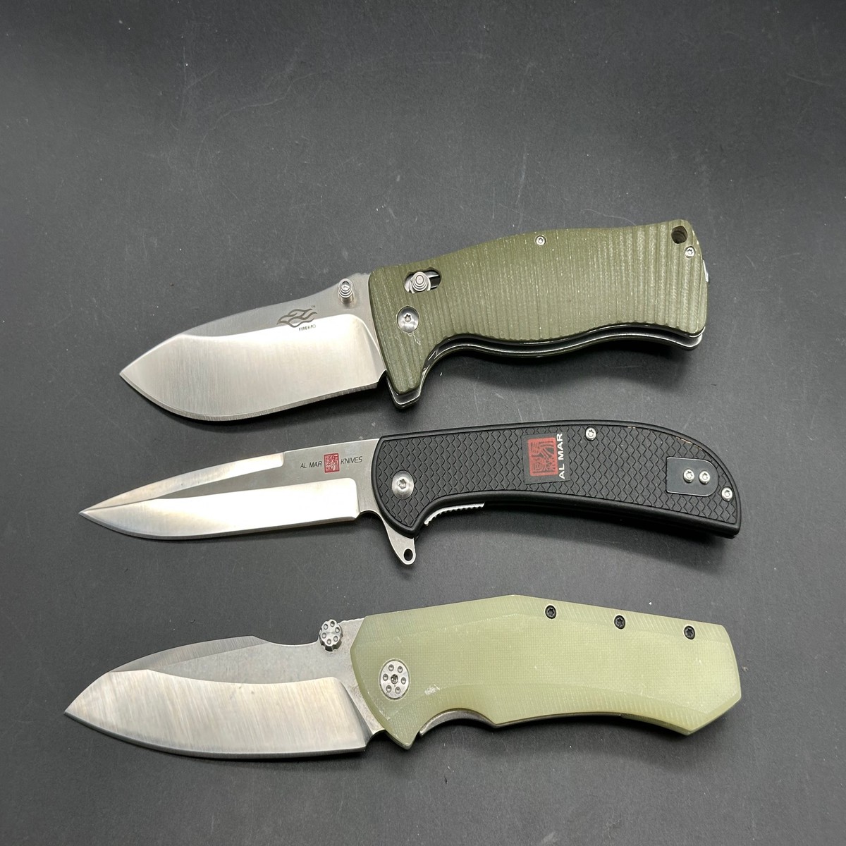 3 knife deal Al Mar Ganzo Unknown