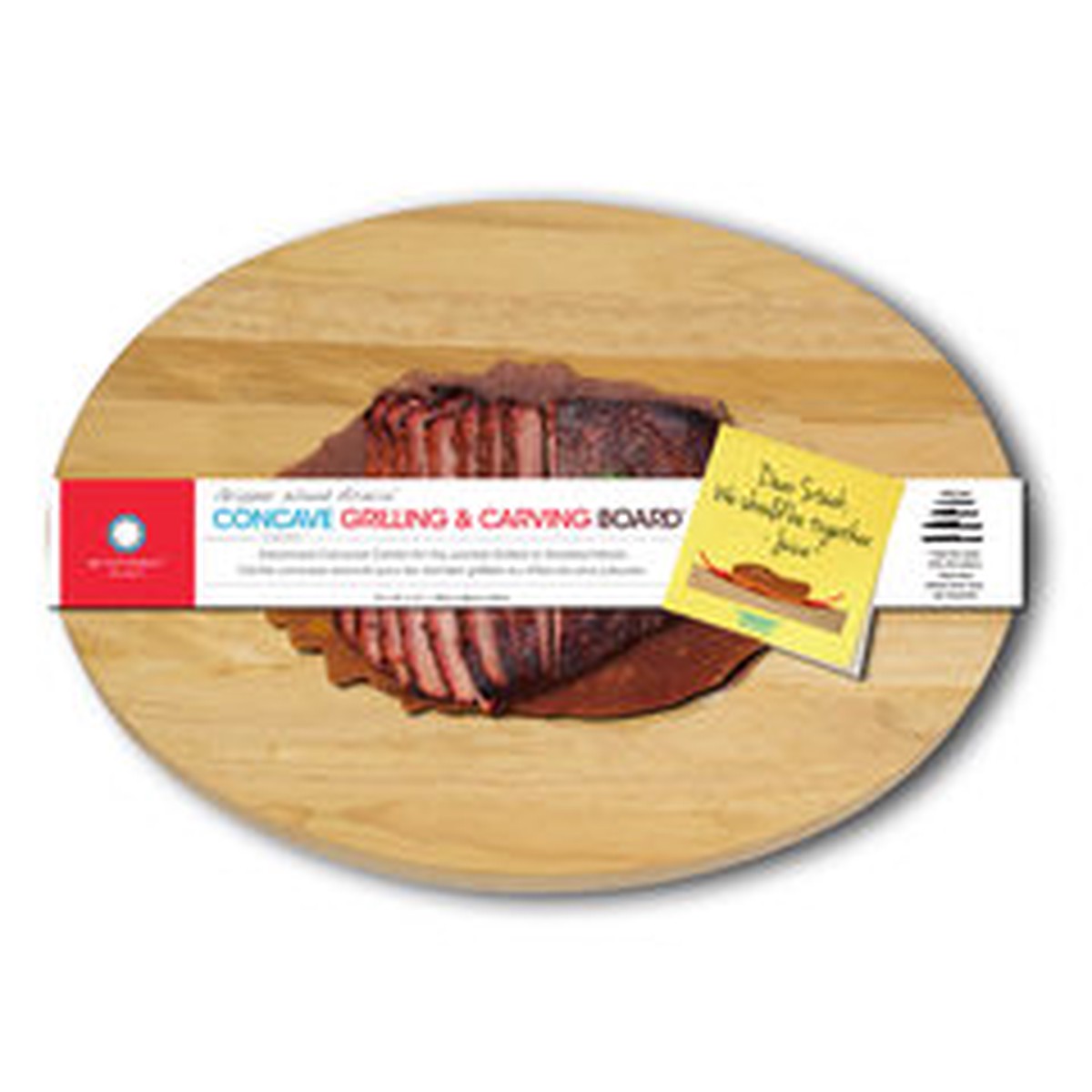 Architec Gripperwood Concave Board Natural Rubberwood