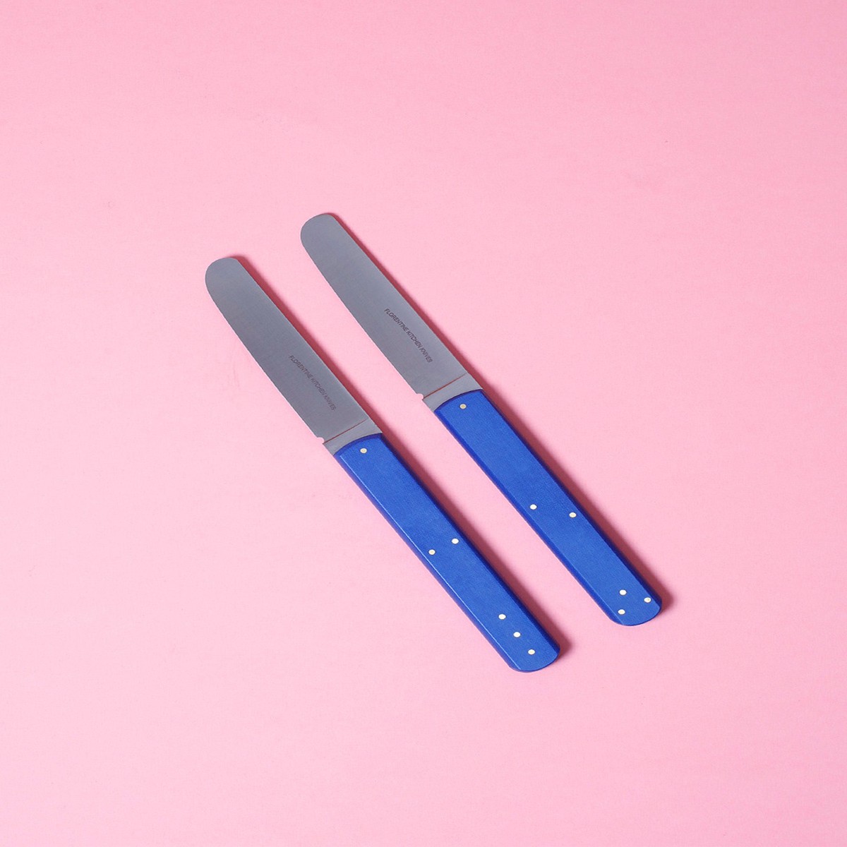 1 2 3 Butter Knives (Blue)